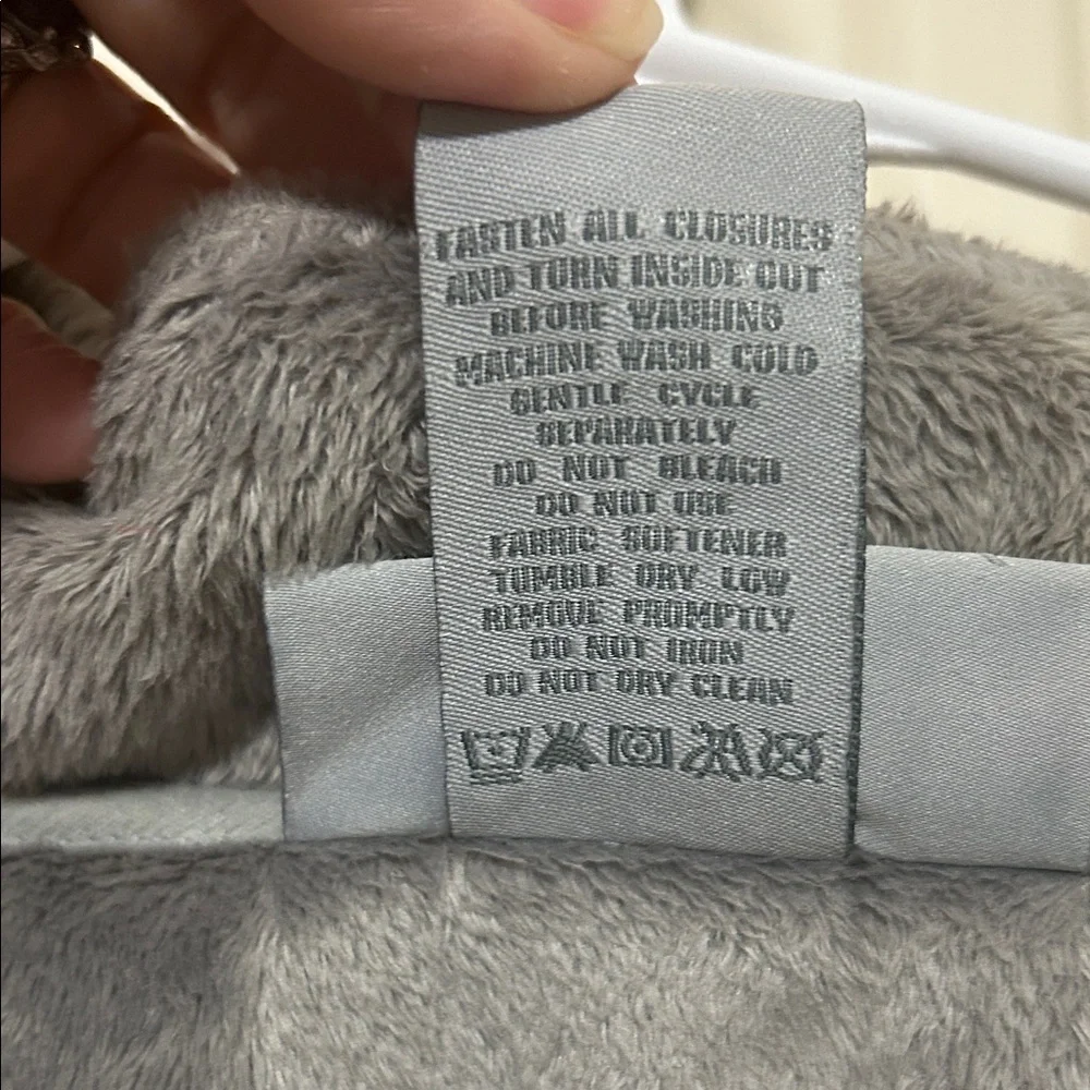 Free Country Light Gray Water Resistant Rain Coat with Removable Hood sz 2X - Picture 3 of 16